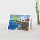 Search for lighthouse christmas cards ocean