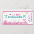 Search for amusement park birthday invitations Ferris wheel