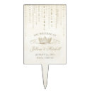 Search for wedding cake toppers Elegant