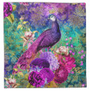 Search for peacock napkins Purple