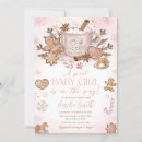 Search for gingerbread baby shower invitations Baby its cold outside