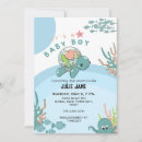 Search for seahorse baby shower invitations Corals
