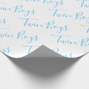 Search for twins baby shower wrapping paper Cute