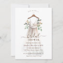 Search for bridal gown invitations Watercolor