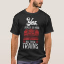 Search for railway tshirts Model train