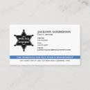 Search for sheriff business cards Security