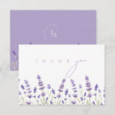 Search for lavender thank you cards Floral