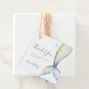 Search for mermaid favor tags Under the sea