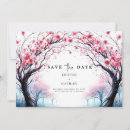Search for cherry blossom save the dates Chic