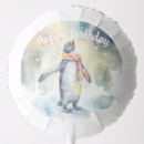 Search for penguin balloons Snow