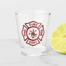 Search for firefighter shot glasses Logo