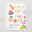 Search for two tti frutti invitations Fruit