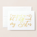 Search for i found my mister Proposal