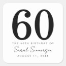 Search for 26th birthday stickers Black white