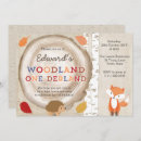 Search for woodland creatures invitations Fox