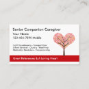 Search for senior caregiver business cards Healthcare