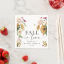 Search for fall in love napkins Bohemian