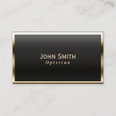 Search for optician business cards Glasses