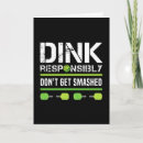 Search for funny pickleball cards Dink