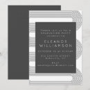 Search for art school graduation invitations Black and white