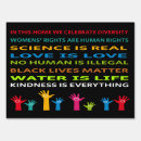 Search for kindness is everything outdoor signs Womens rights