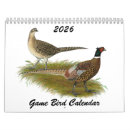 Search for bird calendars Pheasant