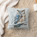 Search for snowflakes pillows Blue