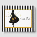 Search for 60th birthday guest books Stylish