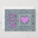 Search for denim birthday invitations Celebration