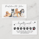 Search for dog grooming loyalty cards Pet care services