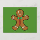 Search for gingerbread man postcards Happy