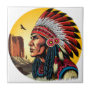 Search for native american tiles Chief