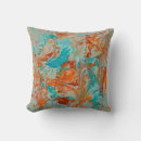Search for teal and orange pillows Abstract