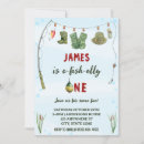 Search for reeling the big one invitations Watercolor