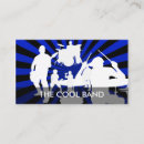 Search for music promotion business cards Band