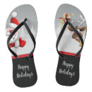 Search for holiday santa sandals Reindeer