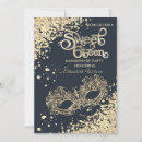 Search for masquerade sweet 16 invitations Princess