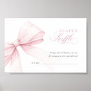 Search for diaper raffle posters Blush pink