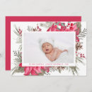 Search for babys first christmas cards Holly berries
