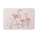 Search for flamingo bath mats mid century
