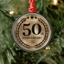 Search for 50th anniversary ornaments Commemorative
