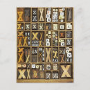 Search for letterpress postcards Variation