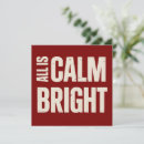 Search for all is calm bright cards Winter