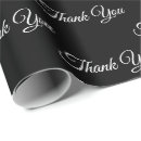 Search for thank you wrapping paper Elegant