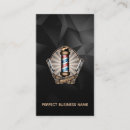 Search for barber pole business cards Professional