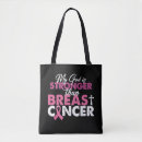 Search for breast cancer tote bags Awareness