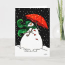 Search for snowman photo cards Red