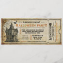 Search for haunted house invitations Vintage