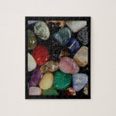 Search for rocks and minerals puzzles Photography