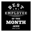 Search for employee of the month posters Appreciation